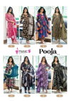 Pooja Vol 5 By Mystic 9 Aliya Cut Printed Kurti With Bottom Dupatta Wholesale Shop In Surat
